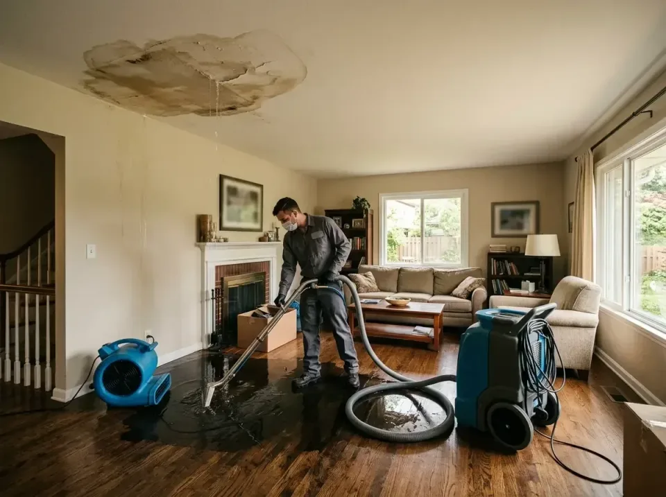 attic-pipe-burst-ceiling-drip-008 — frequently asked questions, Water Damage Restoration & Carpet Care in Osceola, IN